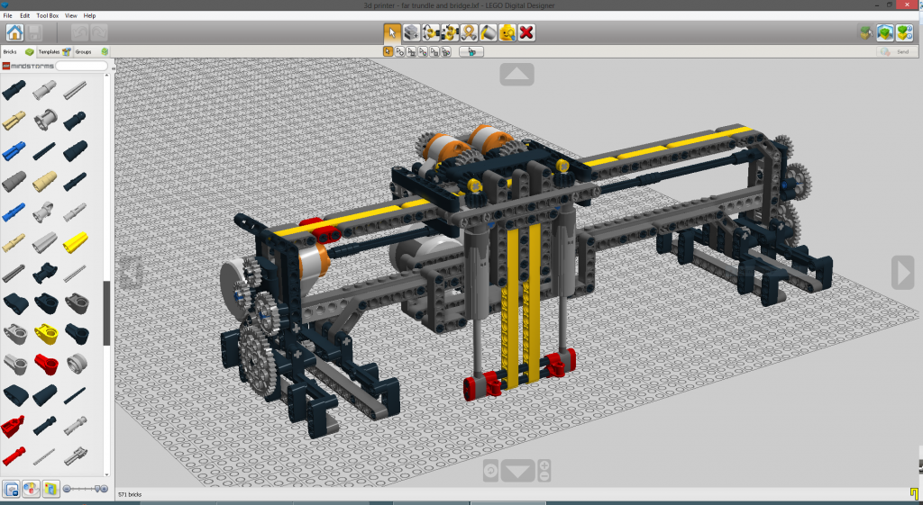 Lego technic deals 3d build software